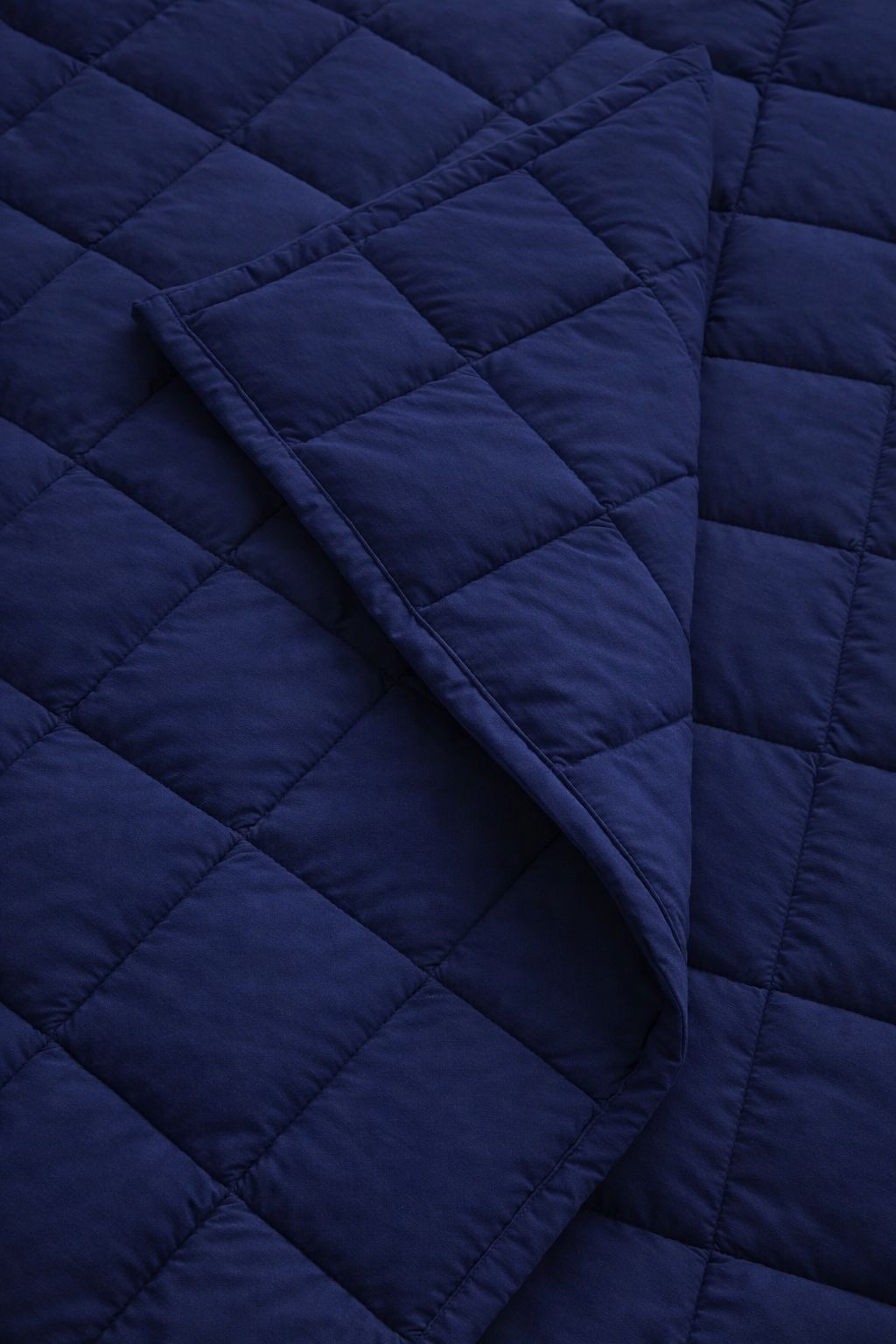 QUILT - CUBRECAMA DE VERANO AZUL MARINO