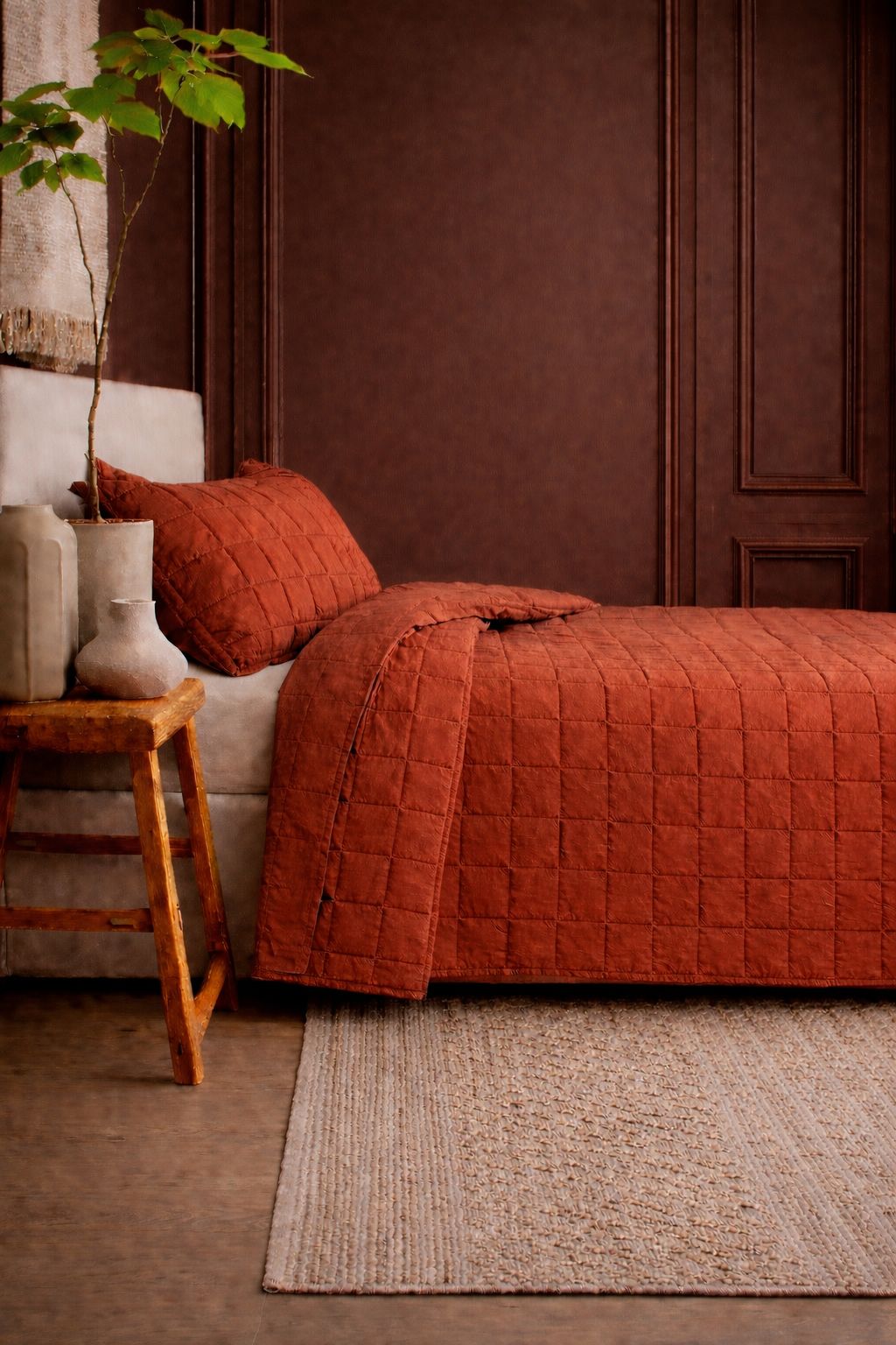 QUILT - CUBRECAMA DE VERANO RUST