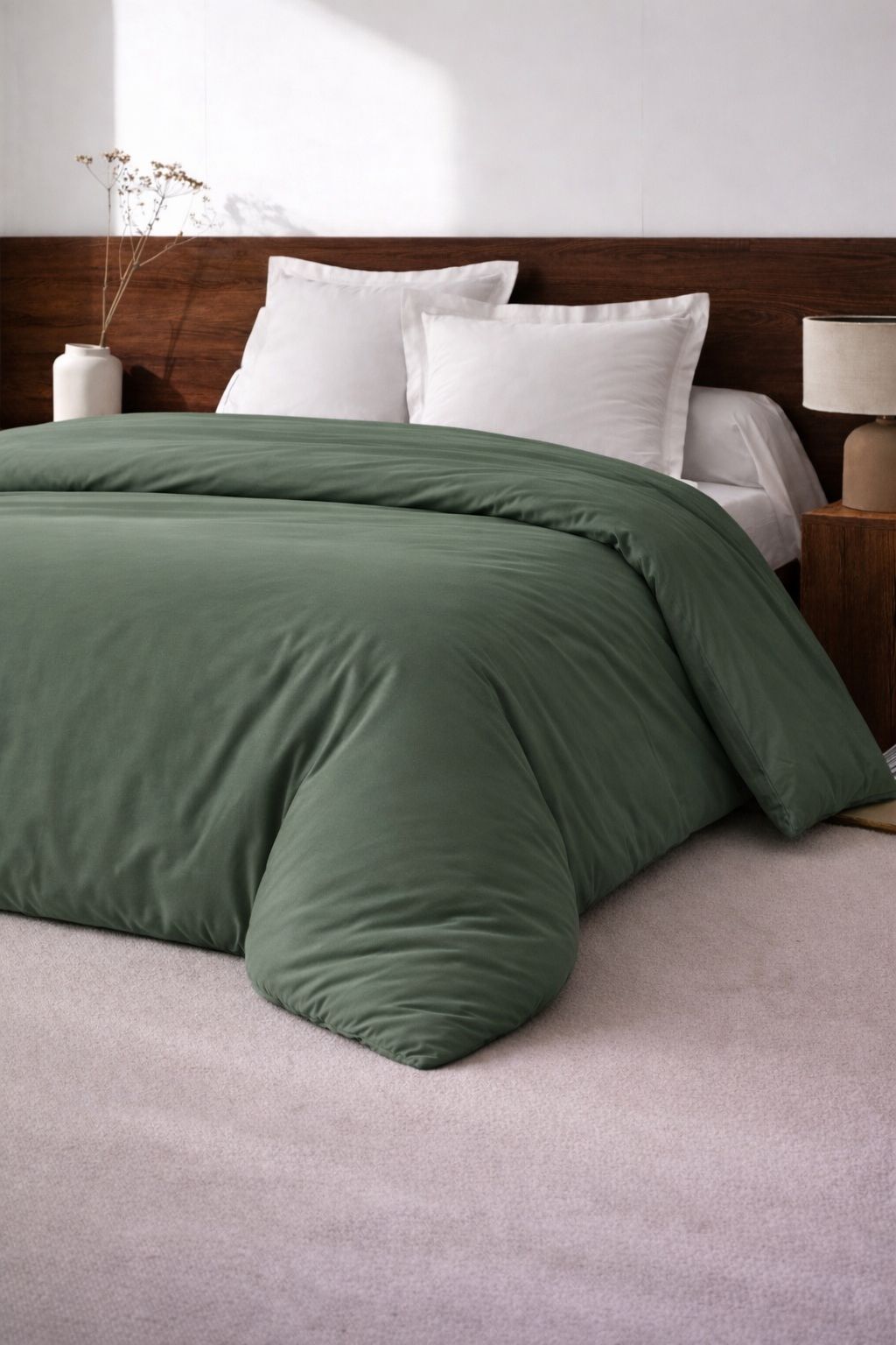 FUNDA DE PLUMÓN CLASSIC 180H VERDE SIDRA