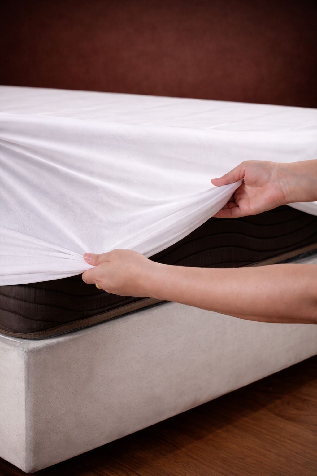 PROTECTOR DE COLCHÓN IMPERMEABLE CON LIGA