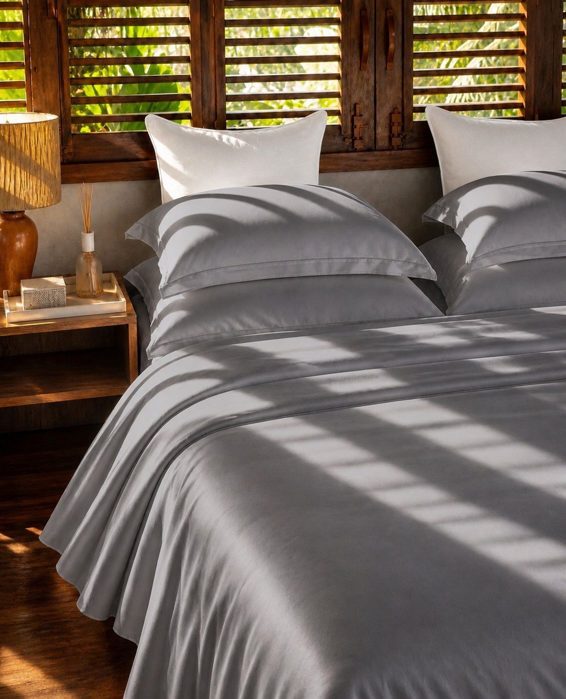 SÁBANA PIMA SATEN LUXE 600H GRIS