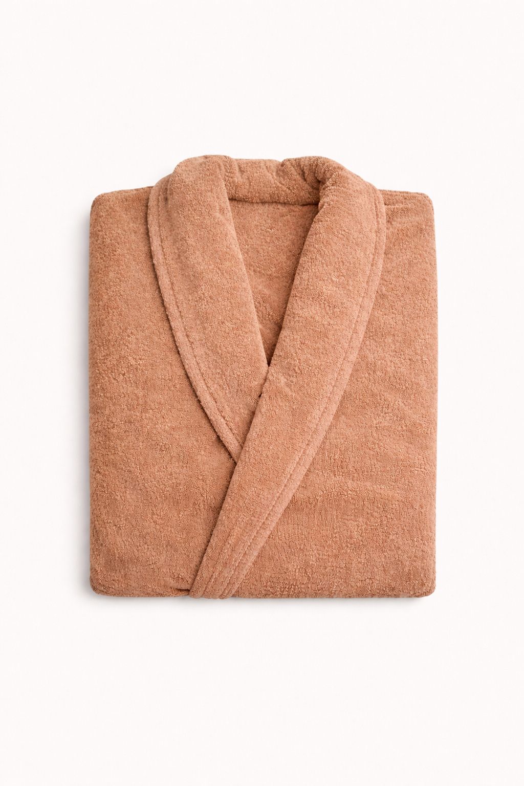 BATA DE TERCIOPELO BEIGE SABLE